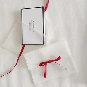 Bolsa de Organza Blanca con Logotipo Personalizado, Bolsa para Ropa, Bolsa para Cosméticos, Bolsa para Sujetadores, Bolsa para Ropa Interior, Bolsa de Almacenamiento, Bolsa de Regalo, Embalaje para Joyería, Bolsas Transparentes - Product Image 2