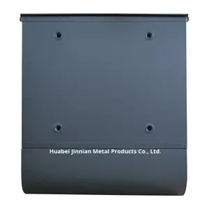 Buzón de Pared con Cerradura, Buzón de <span class=keywords><strong>Opiniones</strong></span>, Buzón Exterior Resistente a la Lluvia, Estilo Chino con Flores de Rosa - Product Image 2