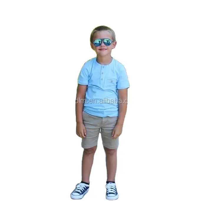 T-shirt di alta qualità bambini ragazzi felpe abbigliamento per bambini Cooper Sports Shorts maniche t-shirt