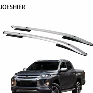 JOESHIER ขายส่ง แร็คหลังคาสำหรับรถยนต์ 4x4 สำหรับมิตซูบิชิ L200 ปี 2017-2022 ราวหลังคา แร็คหลังคา ราวข้างอะลูมิเนียม - Product Image 1