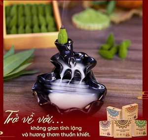 Incienso de Cono de Eucalipto Premium para Aromaterapia y Relajación – Conos de Incienso Herbales Naturales de Larga Duración para Aromatizar el Hogar - Product Image 6