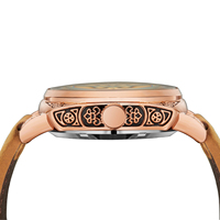 Nouvelle Montre Mécanique Automatique Squelette Or Rose pour Homme, Analogique, Étanche, avec Réserve de Marche, Prix de Gros Authentique