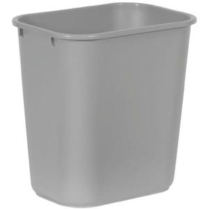 Cestino Rettangolare per Rifiuti 26,6 L Grigio - Product Image 1