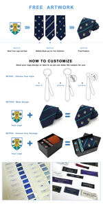 エレガントな8CMシルク織りジャカードネクタイビジネス服装カスタマイズ可能な仕立てオプション - Product Image 5