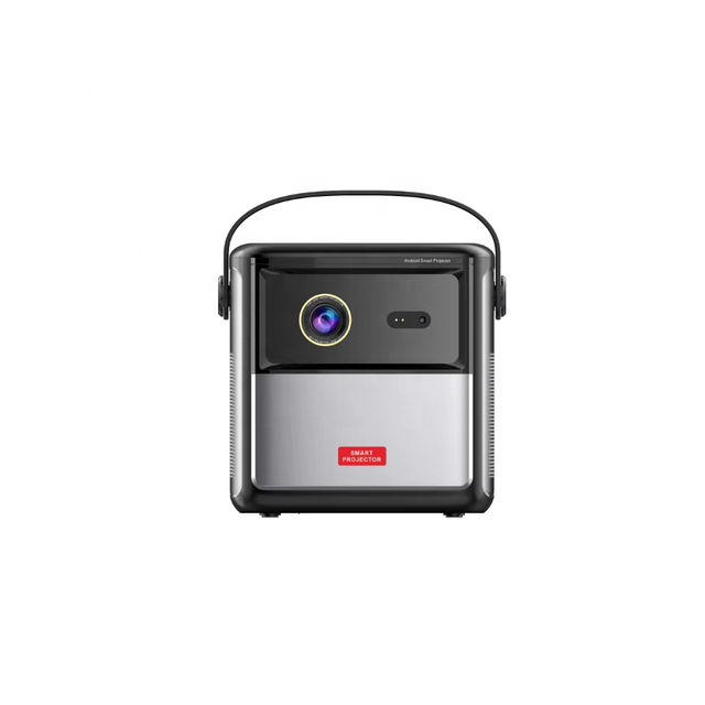 M8 Retro DLP Portable Projector 4K Android 11 System Smart BT WiFi Outdoor Playground Camping Classroom Offset Video Projector