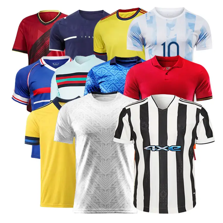 Maglia da calcio di alta qualità thailandia 2022 maglia da calcio uomo kit per bambini uniformi camicie da calcio abbigliamento da calcio