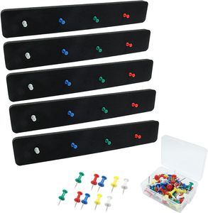 Tableau d'affichage en feutre autocollant de forme géométrique pour les mémos de bureau à domicile - Product Image 2