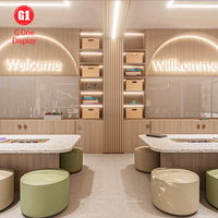 Éclairage LED Écologique Moderne et Durable pour Enfants, Idéal pour Aire de Jeux, Restaurant, Magasin, Décoration Intérieure