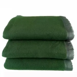 Top Quality Wool Blanket Camping Fire Retardant Bedding Sets Wool Brush Polar Barracks Fleece Airlines Wool Blanket