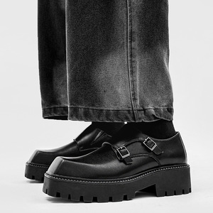 222 <span class=keywords><strong>scarpe</strong></span> da <span class=keywords><strong>uomo</strong></span> di buona qualità <span class=keywords><strong>scarpe</strong></span> eleganti in pelle nera - Product Image 4