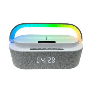 Altavoz inalámbrico de luz RGB de 15W al por mayor con carga tipo <span class=keywords><strong>C</strong></span> ruido blanco sonido HiFi para teléfono móvil para fiesta en casa - Product Image 6