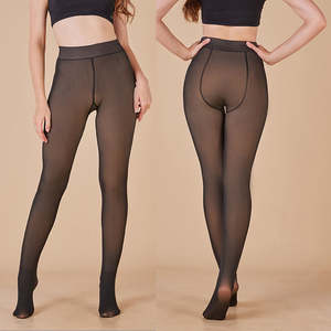 <span class=keywords><strong>Collant</strong></span> Invernali Minimalisti Versatili, Spessi e Compressivi, Leggings Elasticizzati di Alta Qualità Foderati <span class=keywords><strong>in</strong></span> <span class=keywords><strong>Pile</strong></span> Caldo - Product Image 4