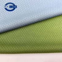Vêtement de sport, t-shirt d'entraînement, blanc, imprimé par sublimation, utilisation de tissu en maille nid d'abeille respirant 100% polyester