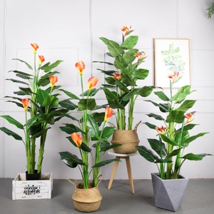 Plantes artificielles en pot Qihao, verdure, fausse plante de calla pour intérieur, maison, bureau, salle de bain, chambre à coucher - Product Image 6