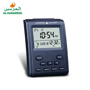 Jam Alarm Azan Muslim, LED Otomatis 3011 HA