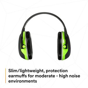 ขายส่งที่ครอบหู 3M PELTOR X4A แบบสวมศีรษะ รุ่นบาง ลดเสียงรบกวนสูง NRR 27dB อุปกรณ์ป้องกันการได้ยินแบบบาง - Product Image 6