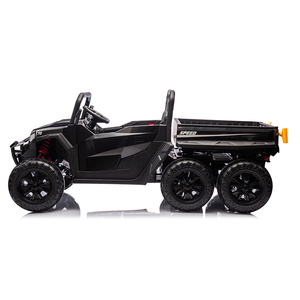<span class=keywords><strong>Tracteur</strong></span> électrique pour enfants de grande taille, <span class=keywords><strong>jouet</strong></span> à 6 roues, en plastique, alimenté par batterie 12V, suspension pour la sécurité, ceinture de sécurité pour 2 à 4 ans - Product Image 6