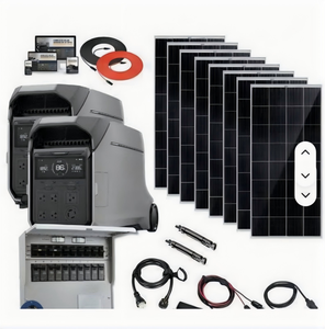 Station d'alimentation portable DELTA Pro 3 <span class=keywords><strong>Power</strong></span> <span class=keywords><strong>Up</strong></span> Pack LiFePO4 avec batterie externe et contrôleur MPPT, onduleur à onde sinusoïdale pure - Product Image 4