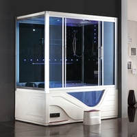 Prix Usine Cabine de Douche Complète Autonome avec Massage Balnéo, Hammam et Bain de Vapeur