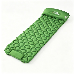 Camping Hiking Tent Self Inflating Air Mattress TPU Ultralight Folding Sleeping Pad with Foot Pump - Product Image 3