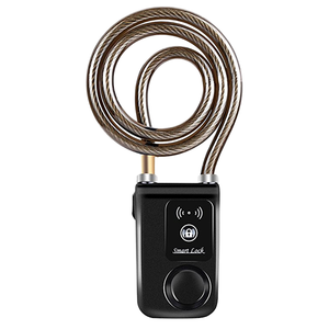 <span class=keywords><strong>Candado</strong></span> Inteligente Personalizable para <span class=keywords><strong>Moto</strong></span> y Bicicleta, con Control Remoto, Sin Llave, Resistente al Agua IP55, de Acero Inoxidable, 80cm, <span class=keywords><strong>Candado</strong></span> de <span class=keywords><strong>Seguridad</strong></span> - Product Image 1