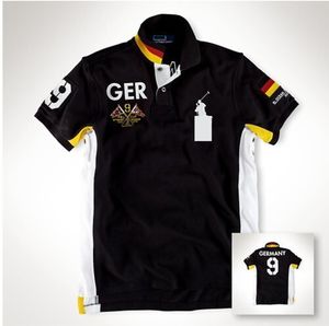 เสื้อผ้าฤดูร้อนสำหรับผู้ชาย เสื้อโปโลปักลายสำหรับตีกอล์ฟ ผ้าฝ้าย 100% เสื้อยืดโปโลพรีเมียมหรูหราของ Uspa พร้อมปักโลโก้ตามสั่งสำหรับผู้ชาย - Product Image 2