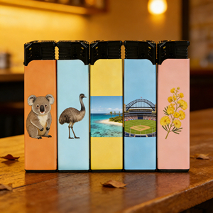 Encendedor de Cigarros Electrónico Recargable de Butano, a Prueba de Viento, con Logotipo Personalizado OEM, para Uso en Australia - Product Image 2