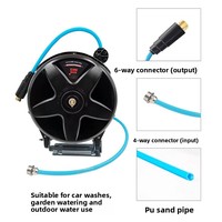 Enrouleur de tuyau télescopique automatique pour trachée, tambour à air, enrouleur de câble rétractable, organisateur de tuyau d'eau haute pression suspendu pour réparation automobile