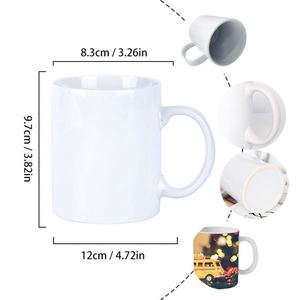 Wholesale Custom Logo Promotion 11 oz Porcelain <b>Mug</b> Sublimation Blank Christmas Tea Drink Cup <b>Mugs</b> 11oz <b>Ceramic</b> <b>Mugs</b> with Handle - Product Image 3