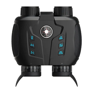 Jumelles de vision nocturne infrarouge 3D VR à l'œil <span class=keywords><strong>nu</strong></span>, 1000M, caméra télescope numérique 4K UHD pour la chasse avec boussole et vue en direct - Product Image 4