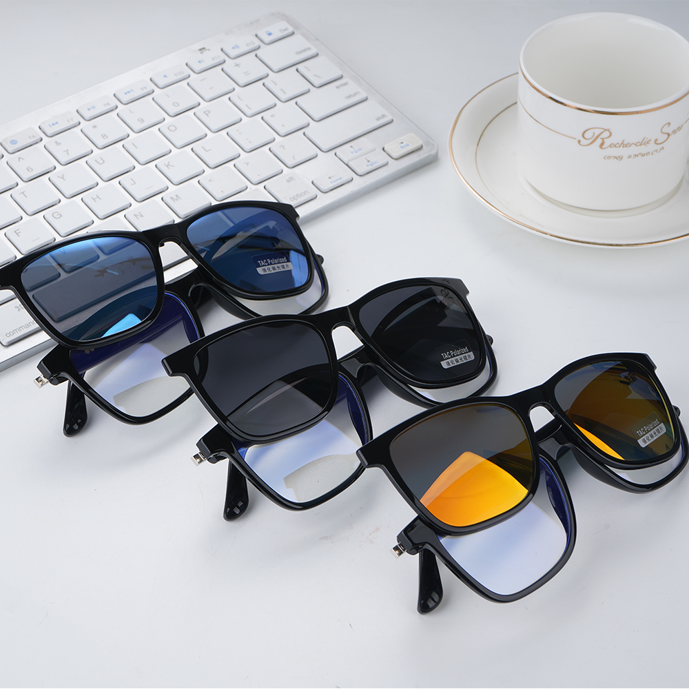 2026 GS05 Magnetic Disassembly Smart Glasses BT Speaker Glasses Double Lens Wearable Headset Outdoor Sunglasses for Men Women