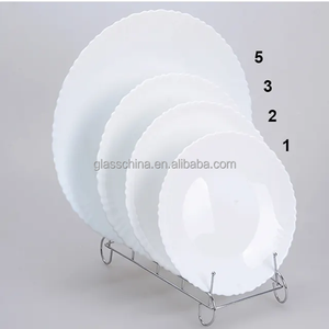 <span class=keywords><strong>Platos</strong></span> de Cristal Ecológicos al por Mayor, Forma Redonda, 6''/7''/8''/9''/10''/12'', Color Personalizado, <span class=keywords><strong>Platos</strong></span> Planos - Product Image 6
