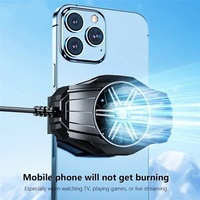 Refroidisseur de Téléphone Portable DY66 Silencieux Portable, Ventilateur de Refroidissement pour Jeux pour iPhone/Samsung/Xiaomi