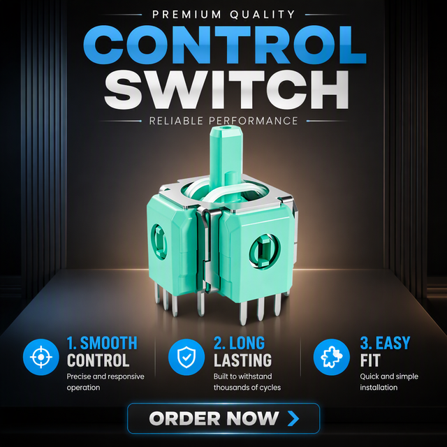 Wholesale Kailh Analog Joystick Potentiometer 3D Controller Module 1M Switch Life for PS3 PS4 PS5 Box Gamepad Stick Replacement