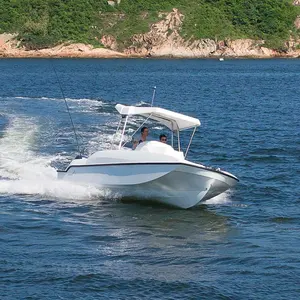 Yacht de Sport en fibre de verre, bateau rapide avec canapé, 22 pieds, 670cm, 2020
