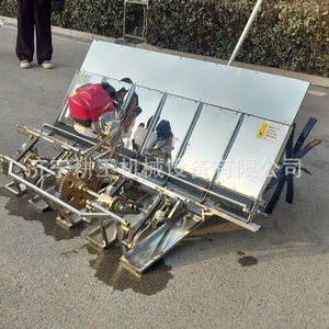 Hand-<b>Pushed</b> Transplanter 4 Rows <b>Light</b> Weight Easy To Operate For Rice Farming - Product Image 4