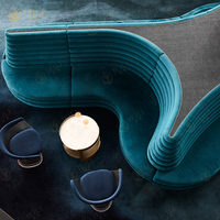 Vente en gros de meubles modernes pour café, hôtel, restaurant, salle à manger ronde en bois sièges d'angle, canapé, table et chaises pour café, projet d'ensemble