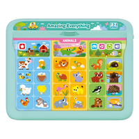 Tablette éducative pour enfants avec 70 thèmes pour apprendre l'alphabet, les mots fréquents, les nombres, la musique et les activités d'apprentissage préscolaire