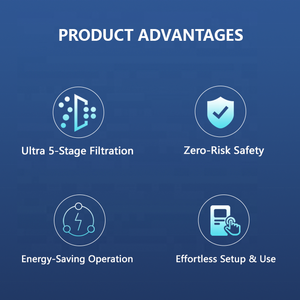 Hyhh nhà máy tùy chỉnh 1 tấn mỗi giờ hệ thống thẩm thấu ngược nhà máy xử lý nước RO máy - Product Image 5