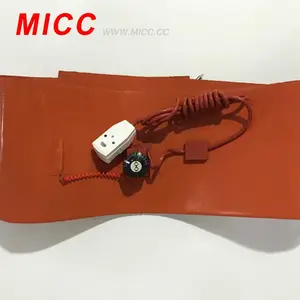MICC 220v custom silicone heater belt with digital temperature controller