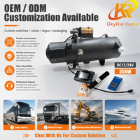 Chauffe-eau de stationnement 12V 24V 35KW pour moteur diesel, avec télécommande 4G GSM via application, pour camions, bus, camping-cars - Vente en gros