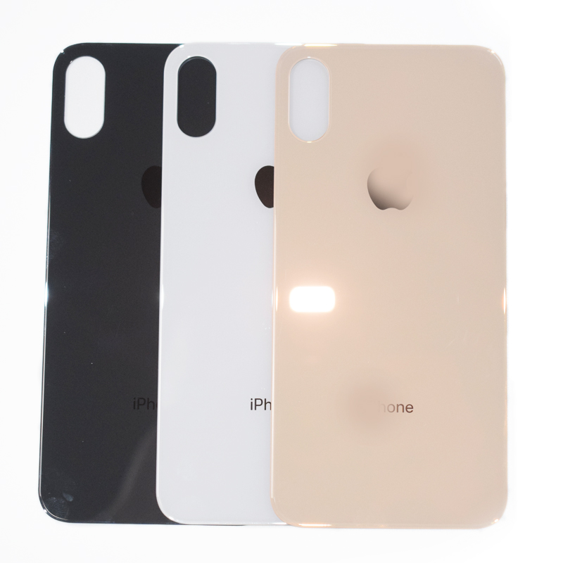 Заднее стекло с большим отверстием для iphone XR, заднее стекло для iPhone Xsmax XS, оригинальное заднее стекло для iPhone X XR Xs MAX