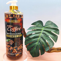 Lotion de bain au café râpé 1000ml Gel de bain moussant éclaircissant et hydratant Nettoyage en profondeur et hydratation