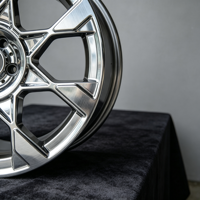 Roue tout-terrain robuste pour Ford GMC Toyota Nissan Chevrolet, design concave profond, haute capacité de charge pour pick-up et SUV grand format