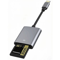 Adaptador de Tarjeta de Memoria TF de Alta Velocidad para iPhone, iPad, Cámara SD, Teléfono Móvil, Lector de Tarjetas OTG, Cable de 8 Pines