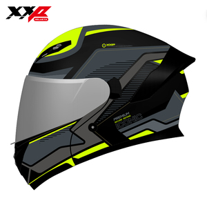 Casque de moto intégral XXP HELMETS ICONIC PREMIUM, coque en ABS, design graphique, visière transparente, style iconique premium - Product Image 6