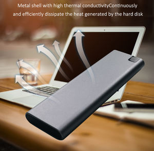 Boîtier SSD en aluminium B-key USB-C, adaptateur de disque dur SATA NGFF vers USB 3.0, boîtier SSD M2 - Product Image 2