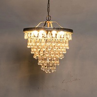 Lustre moderne en cristal JACKSUN plafonnier d'intérieur suspension pour chambre salon salle à manger hôtel