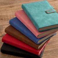 Nouveau modèle A 5 Agenda imprimé et personnalisé Agenda en cuir PU à couverture rigide Carnet de notes en similicuir personnalisé