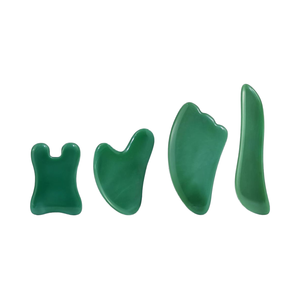 Groothandel Natuurlijke Groene Gua Sha Scraping Board Massage Tool Voor Spa Acupunctuur Therapie Gezicht Trigger Point Behandeling Board - Product Image 1